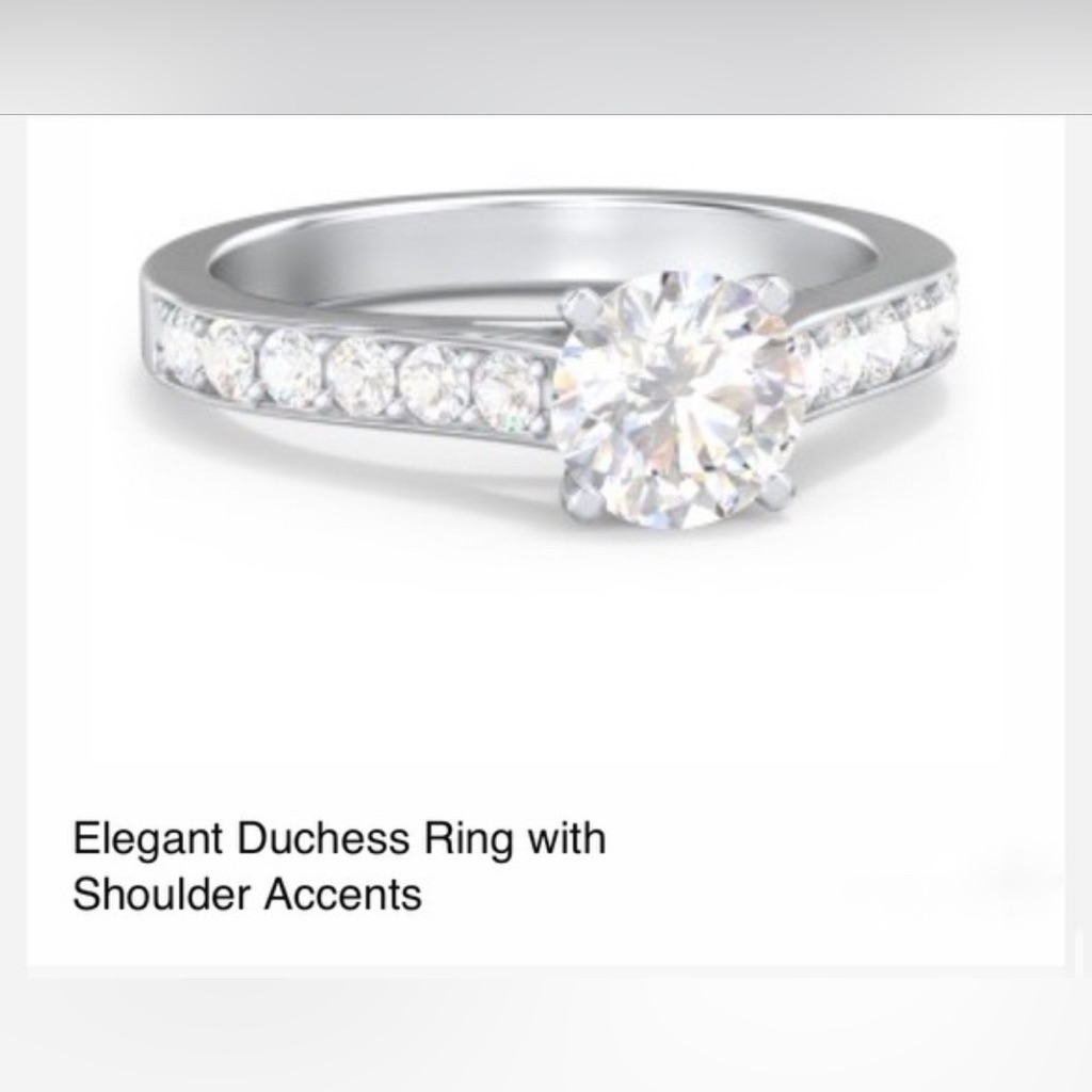 Clearance Jewlr Duchess Promise Ring Genuine 925 Sterling Silver 5 Zirconia Nwot